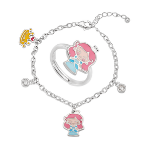 Bộ trang sức Bạc đính đá PNJSilver 60094-60018